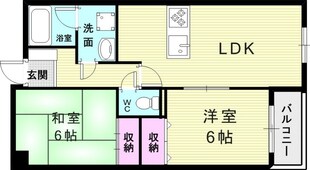 コートハウス神田の物件間取画像